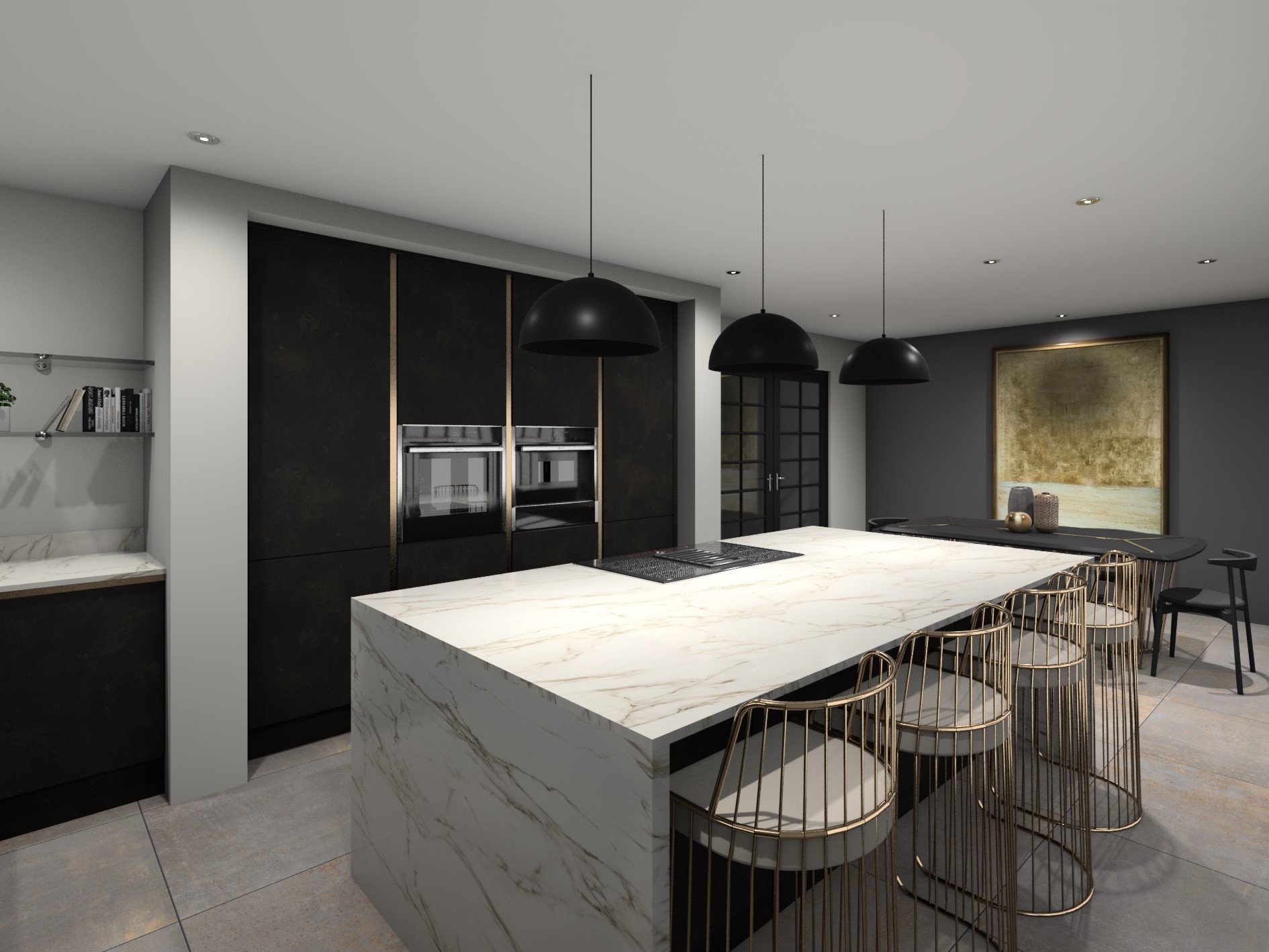 Dark & Modern
