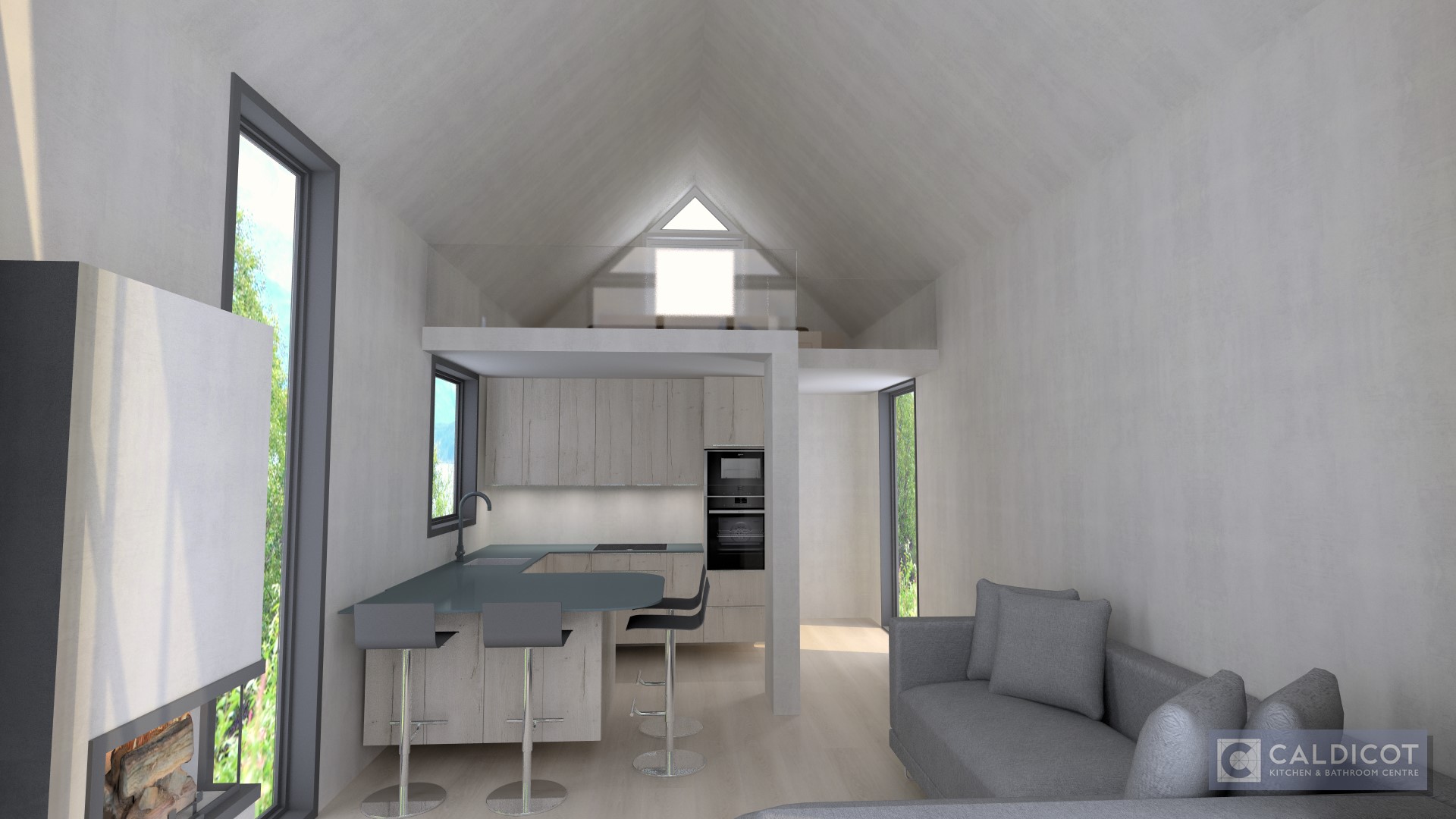 "The Tiny Cabin in The Woods"