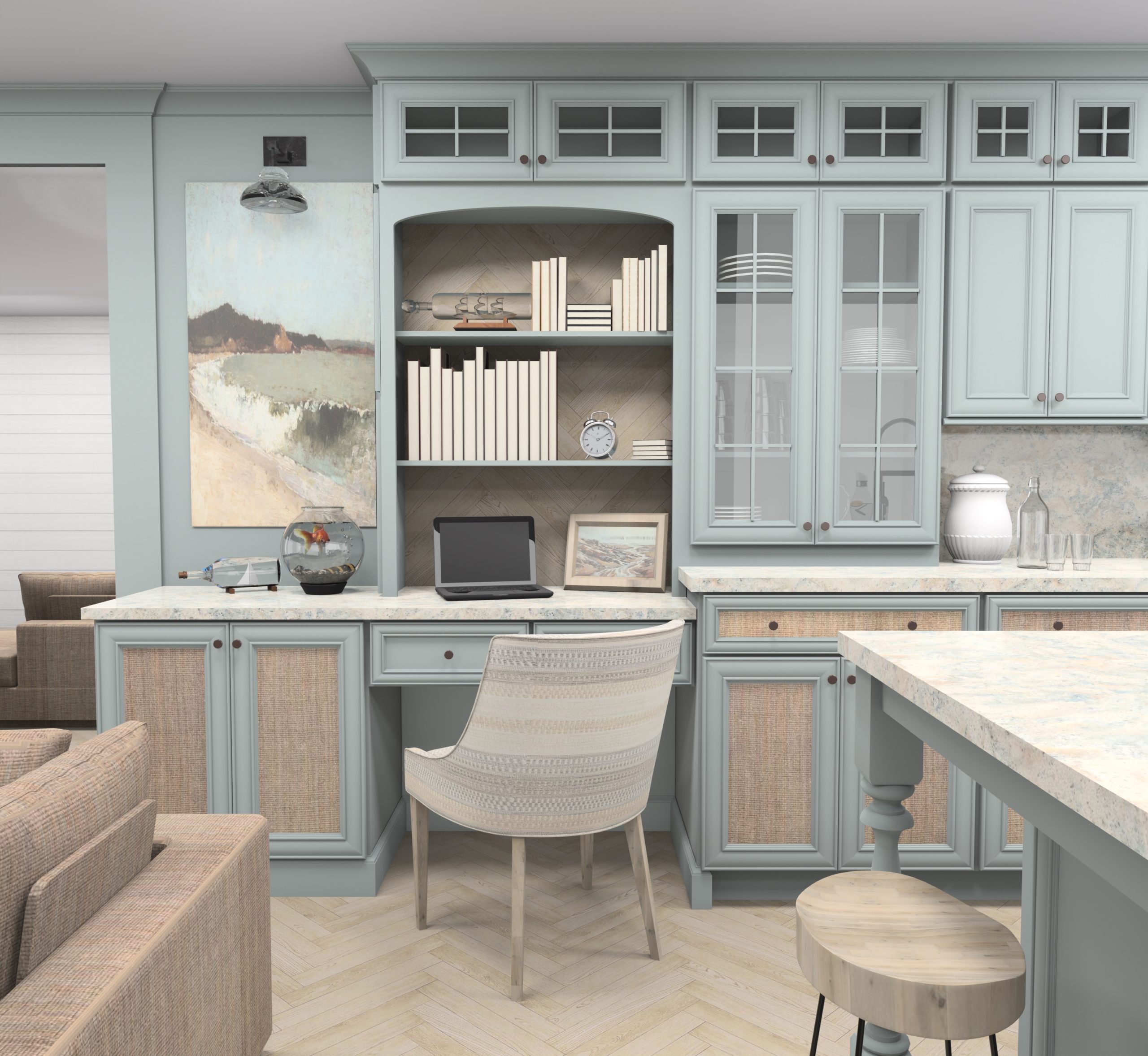 Coastal Kitchen Nook