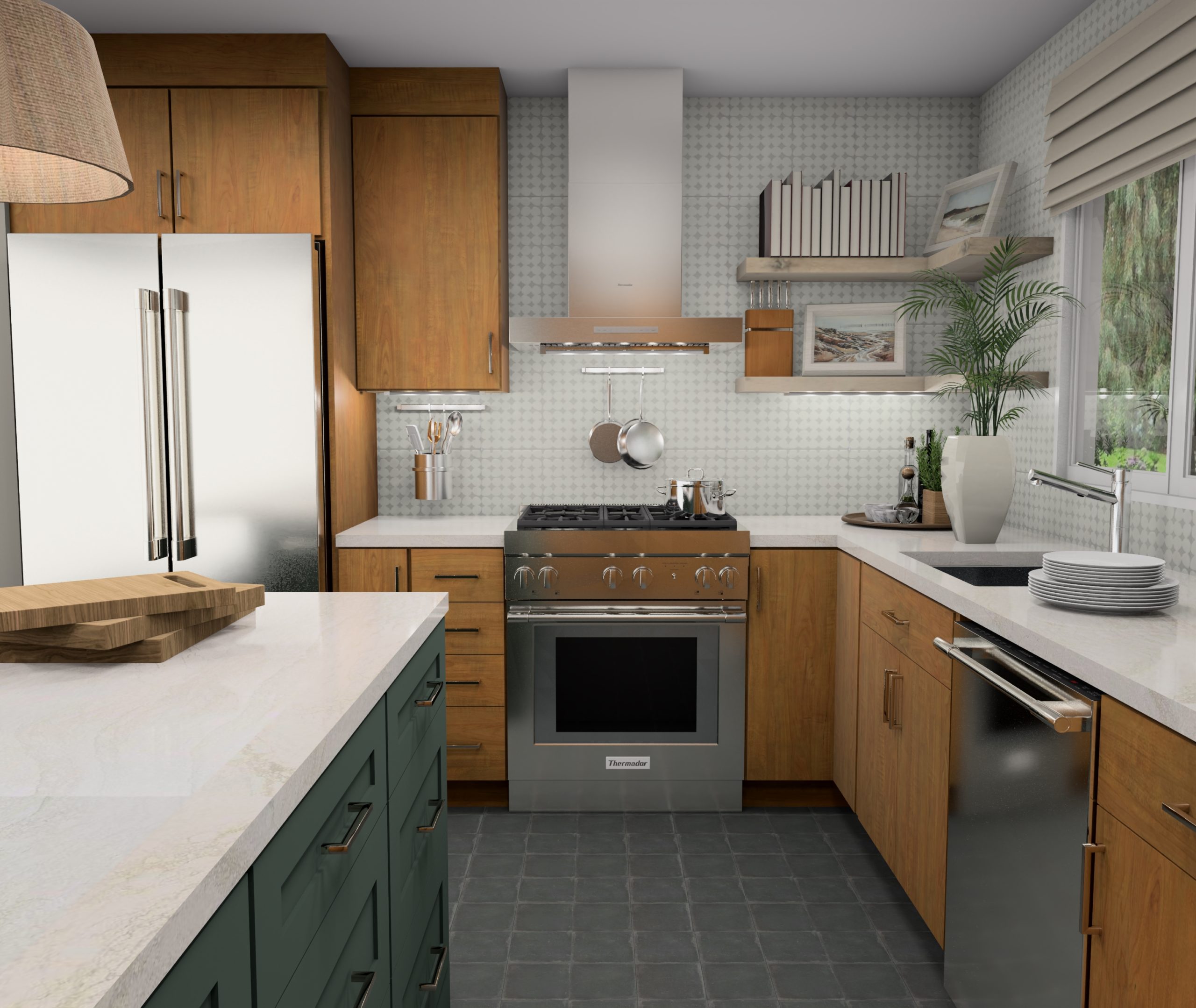 Mid-Century Two-Tone