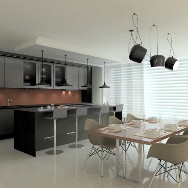 Luxury Apartment Kitchen