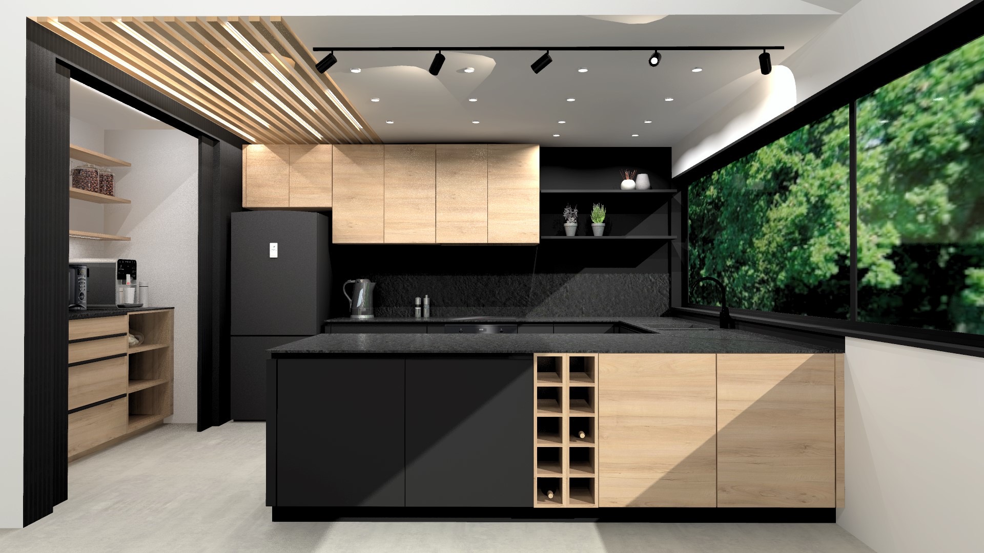 In love with black
