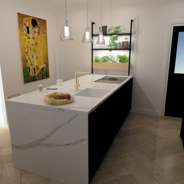 Dark side of the room!