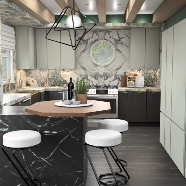 Newport Cabin - Kitchen