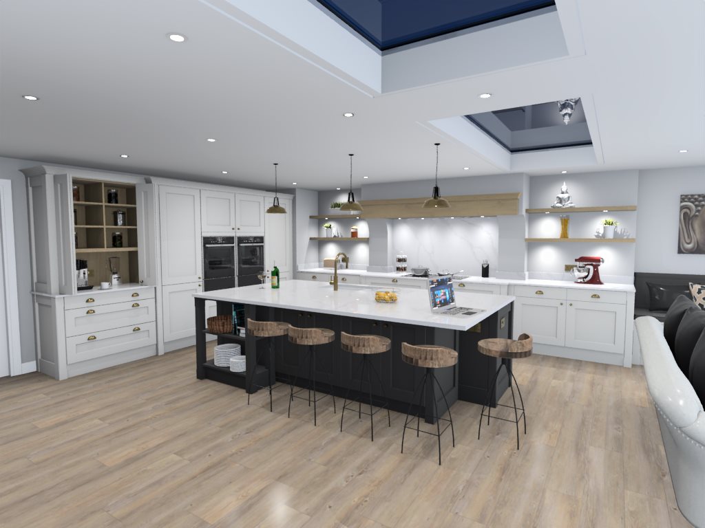 Huge Classic Kitchen Design