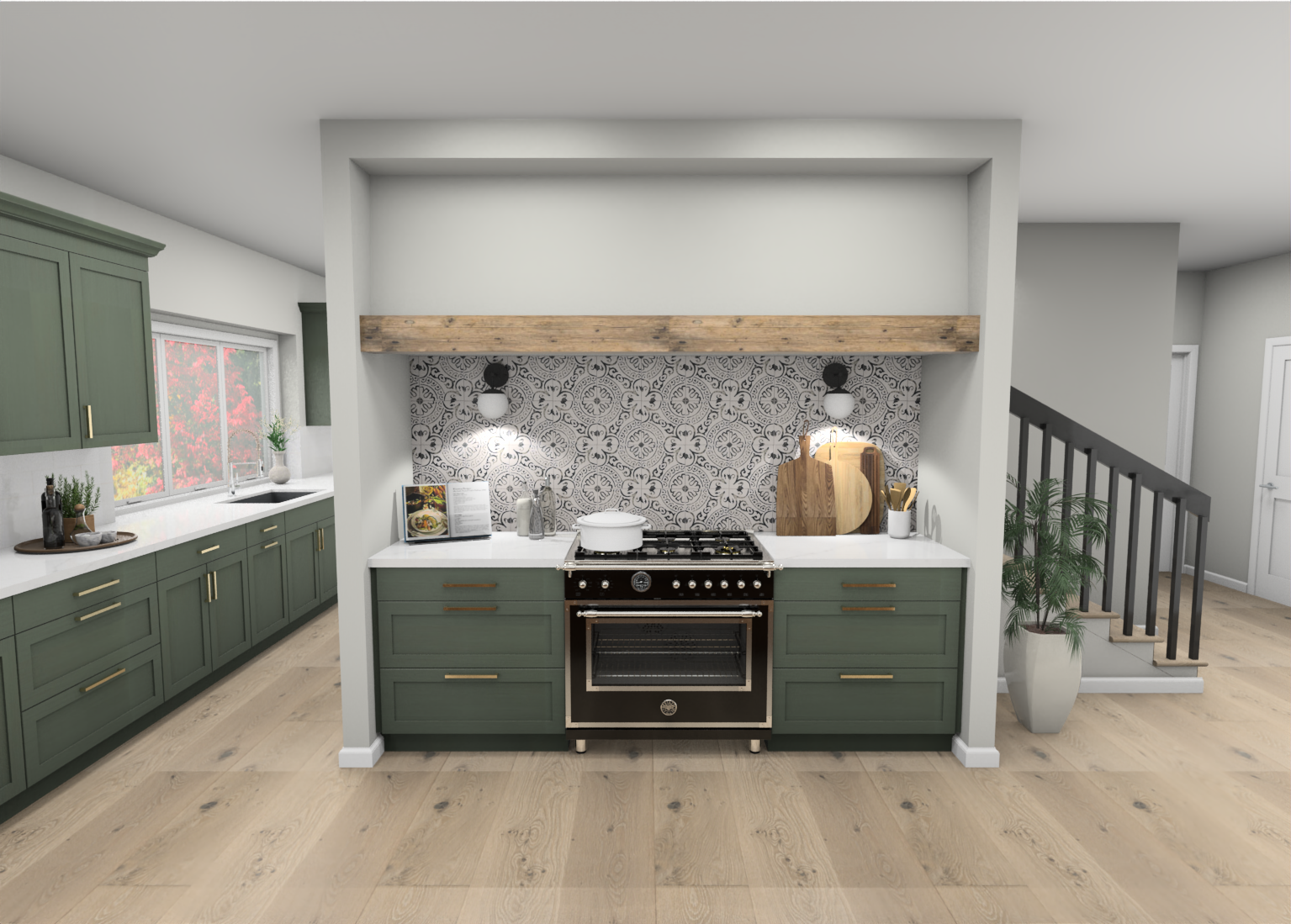 Prairie Green Kitchen