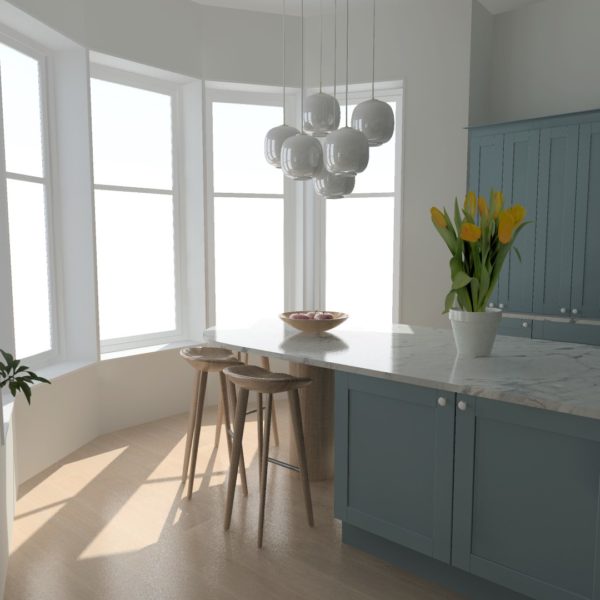 Victorian Manor House Kitchen