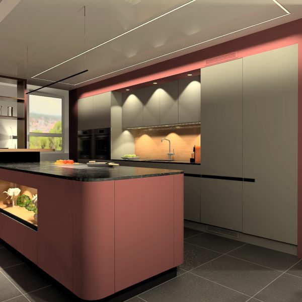 Küche Organza Dahlia Rondo