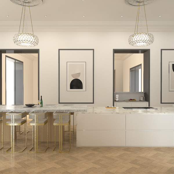 Maison de maître contemporaine