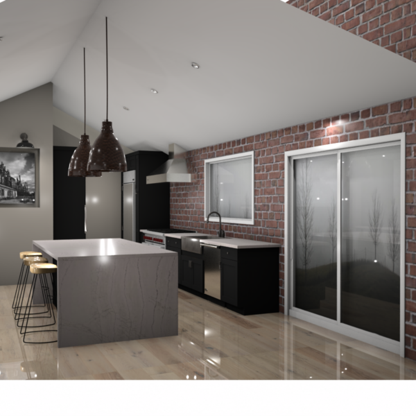 Industrial Farmhouse Kitchen