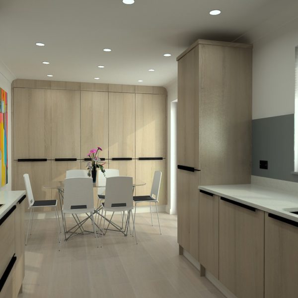 Clean & Modern Small Space