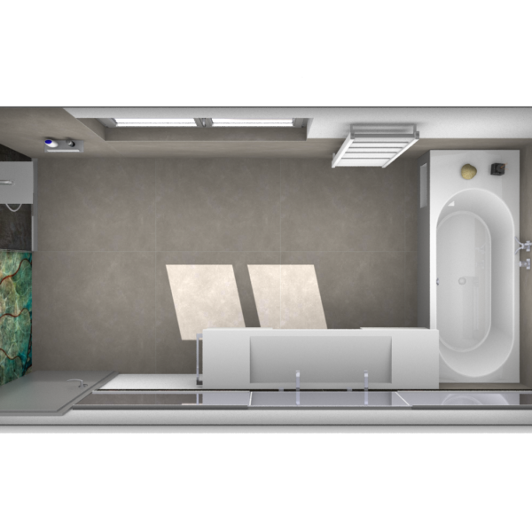 Nautisches Badezimmer