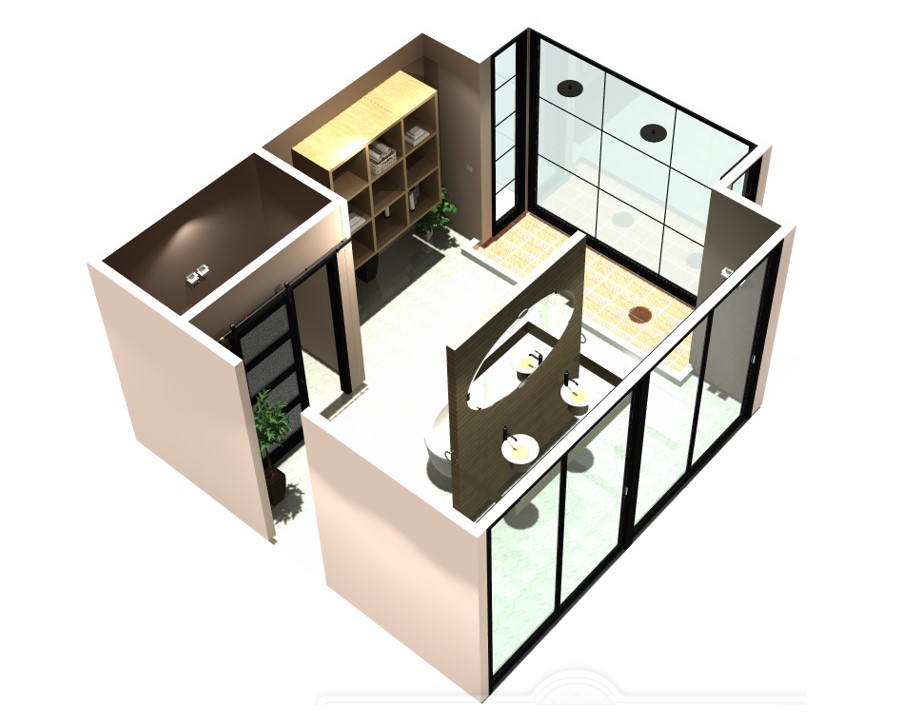 Sam Foster and Shawn MacDonald - Ensuite bathroom