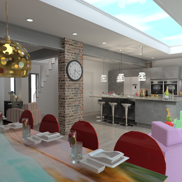 OPEN PLAN FUNKY SPACE