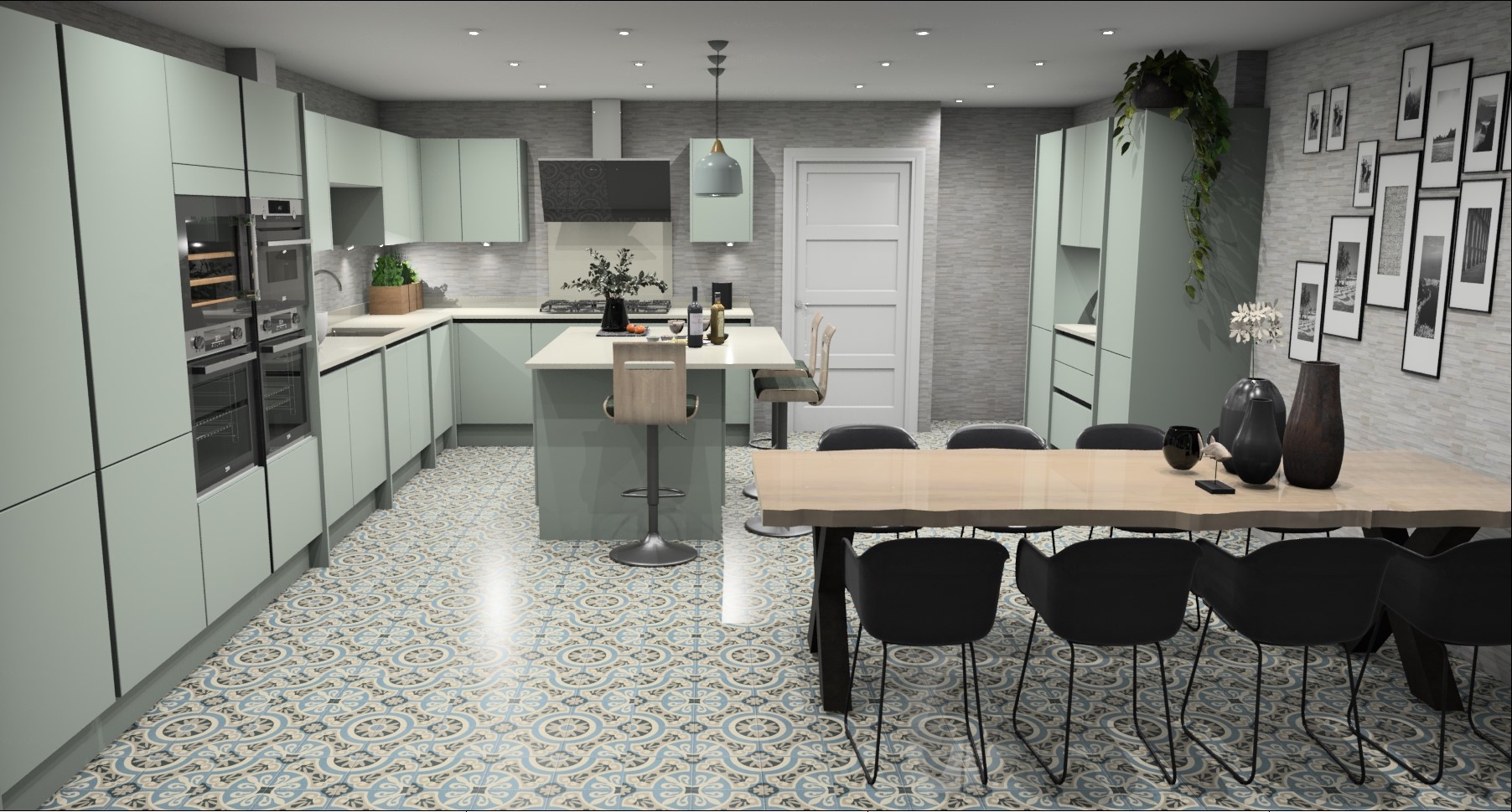 The green Kitchen