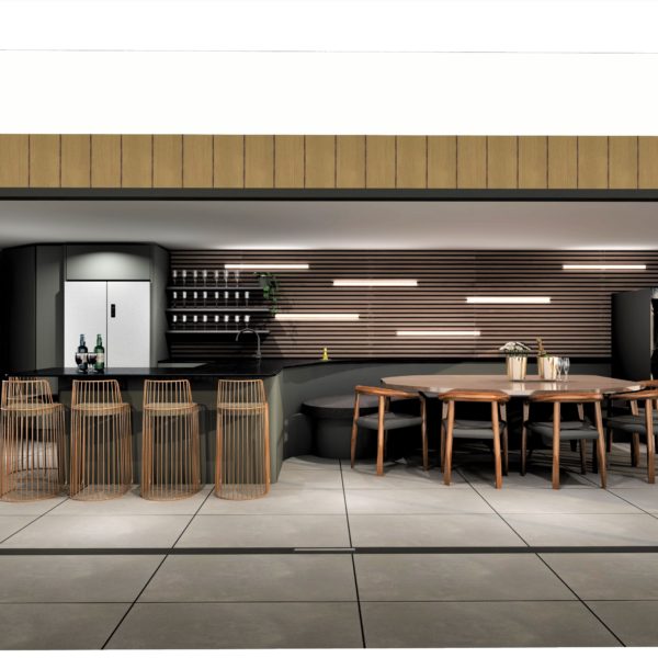 Modern Garden Room Kitchen