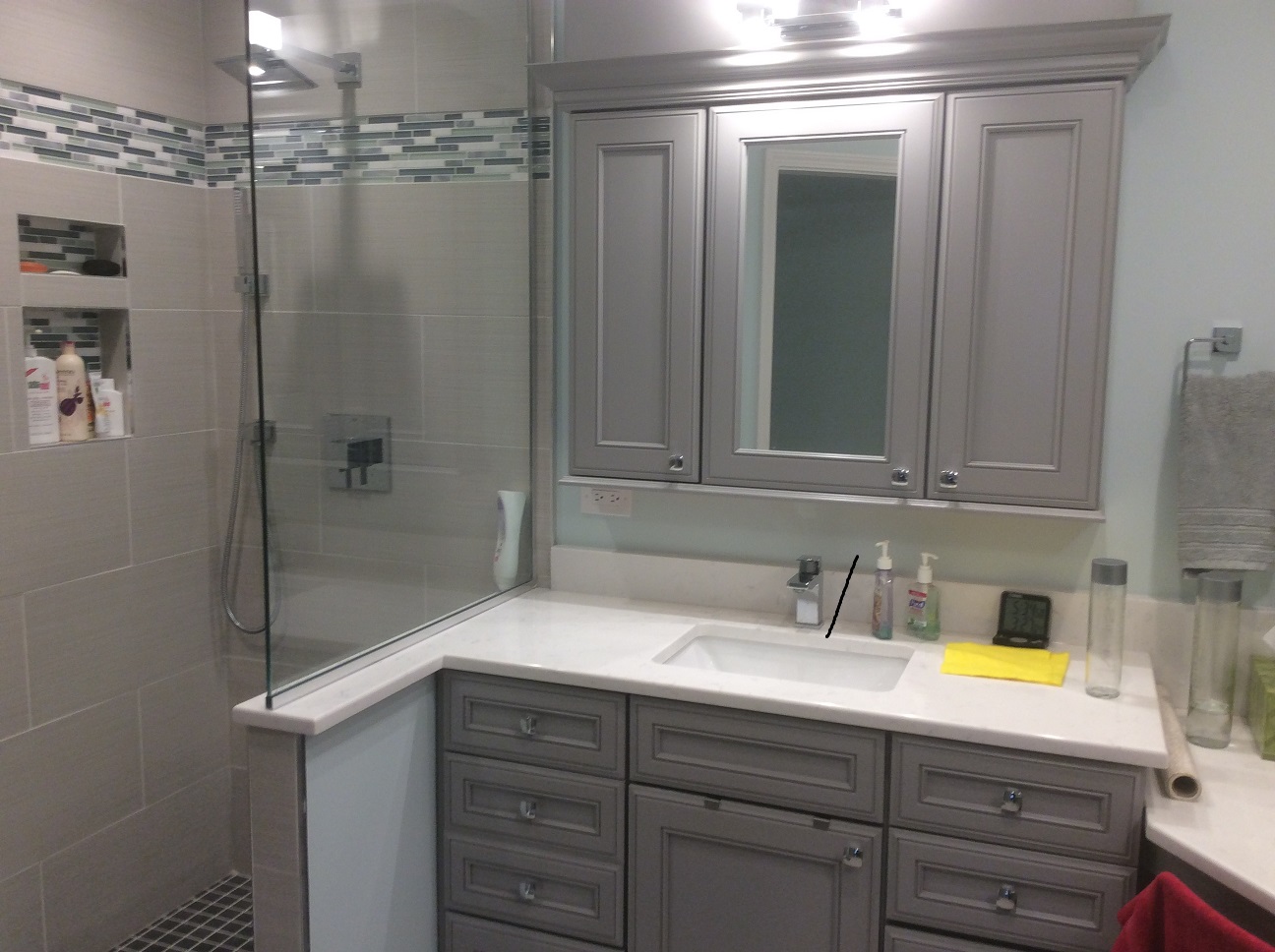 Vanity Shower Combo