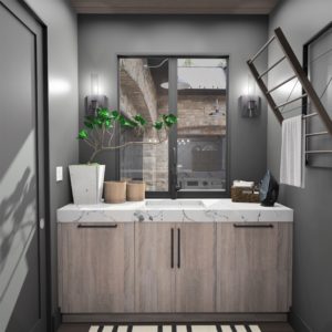 Modern Farmhouse Laundry