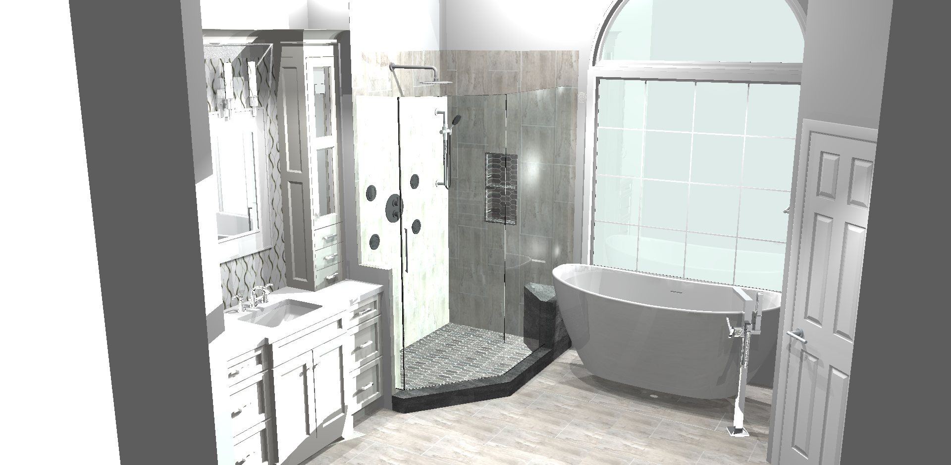Crystal Bathroom - Joshua Hyatt