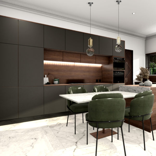 Cuisine moderne et chic